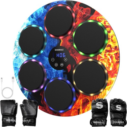 Music boxing machine with - music,