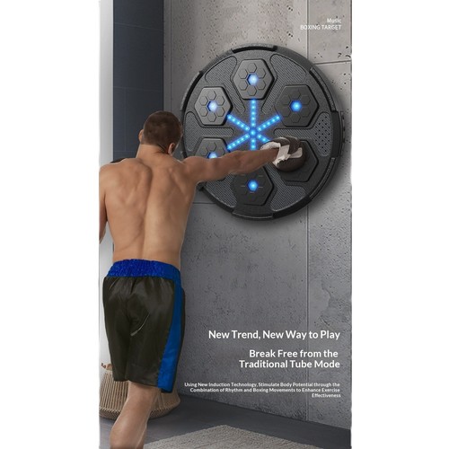Music boxing machine with led - music,