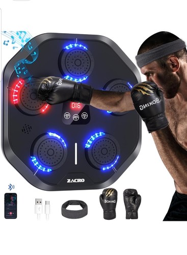 Music boxing machine with - music,