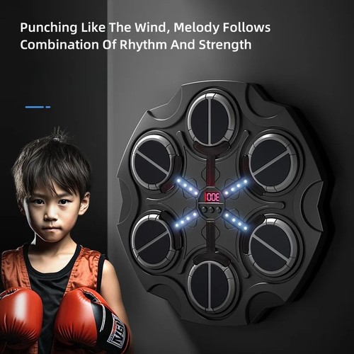 Smart boxing machine - boxing, music